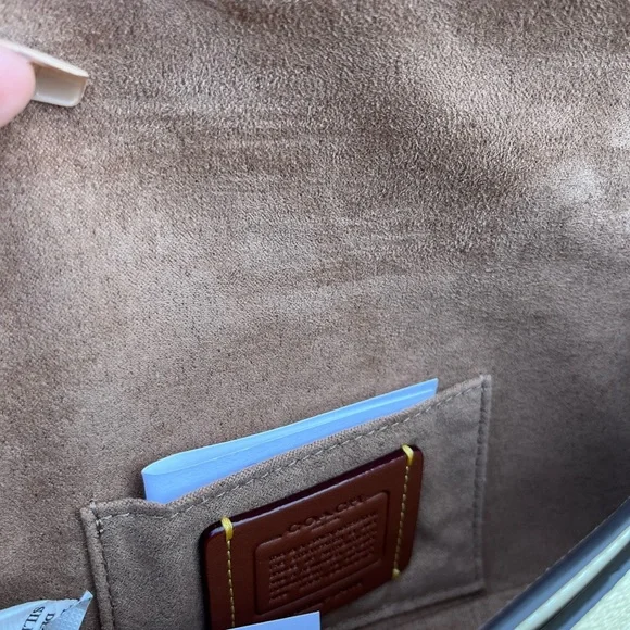 Coach Hay/Yellow Hailey Shoulder/Crossbody Bag-CAN70 - Picture 9 of 9